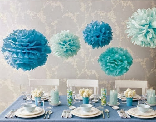 37 Ideias para Decorar com Pompons de Papel de Seda 37 Ideias para Decorar com Pompons de Papel de Seda
