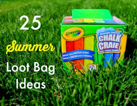 Well, I came up with this GIANT list of summer loot bag ideas, just ...