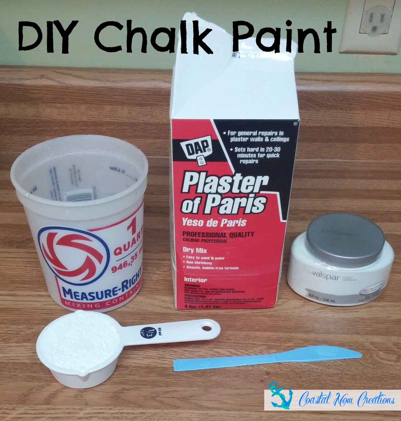 Coastal Mom Creations How to Make Your Own Chalk Paint