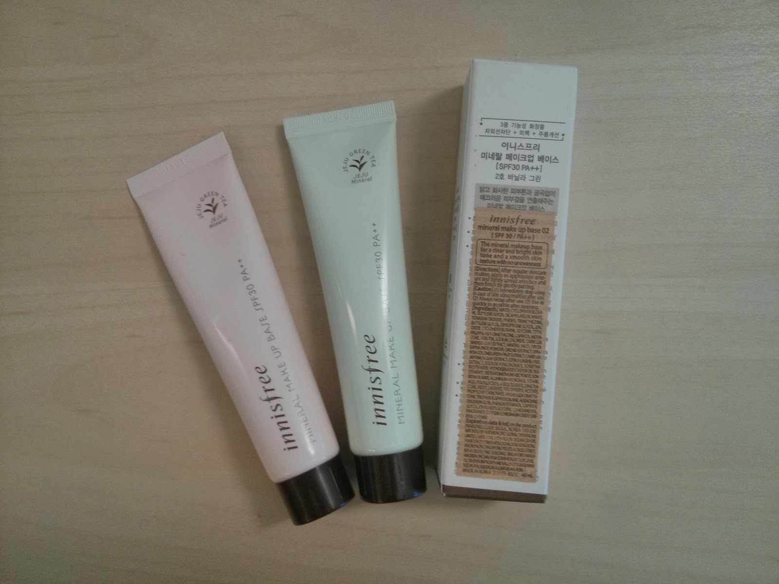 SmallGirl on Earth Review Innisfree Mineral Make Up Base SPF30 PA++