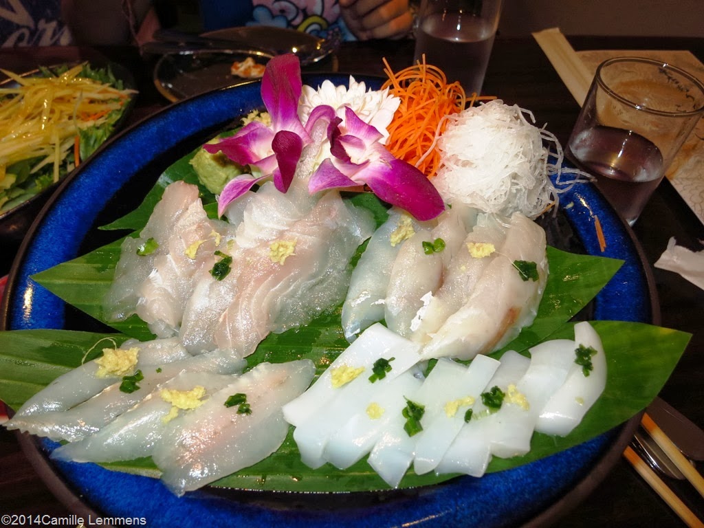 Kobori restaurant sashimi