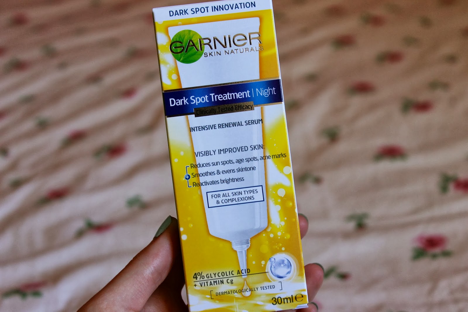 Sam Indigo Garnier Dark Spot Treatment Serum Review