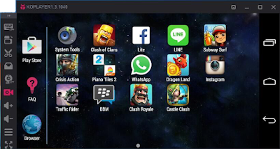 9 Emulator Android Terbaik Untuk PC Windows Emulator Android KoPlayer