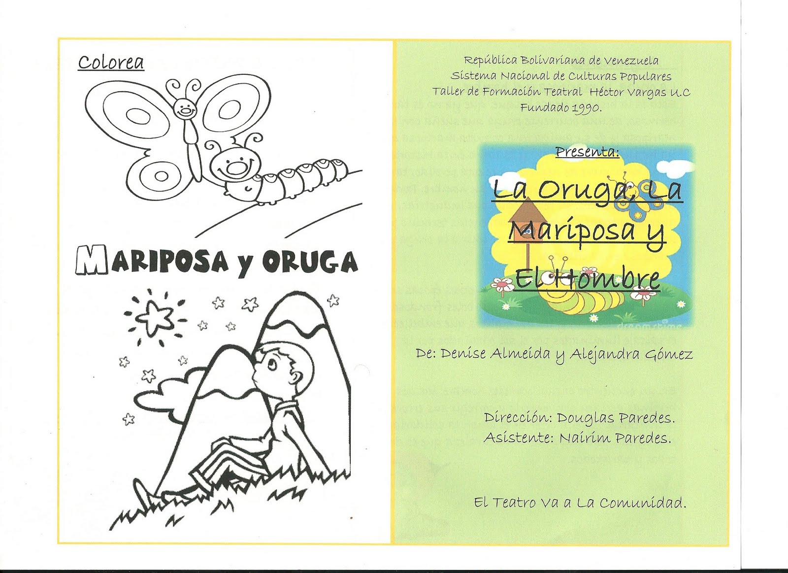 Entepola venezuela !!: La Oruga, La Mariposa y El Hombre