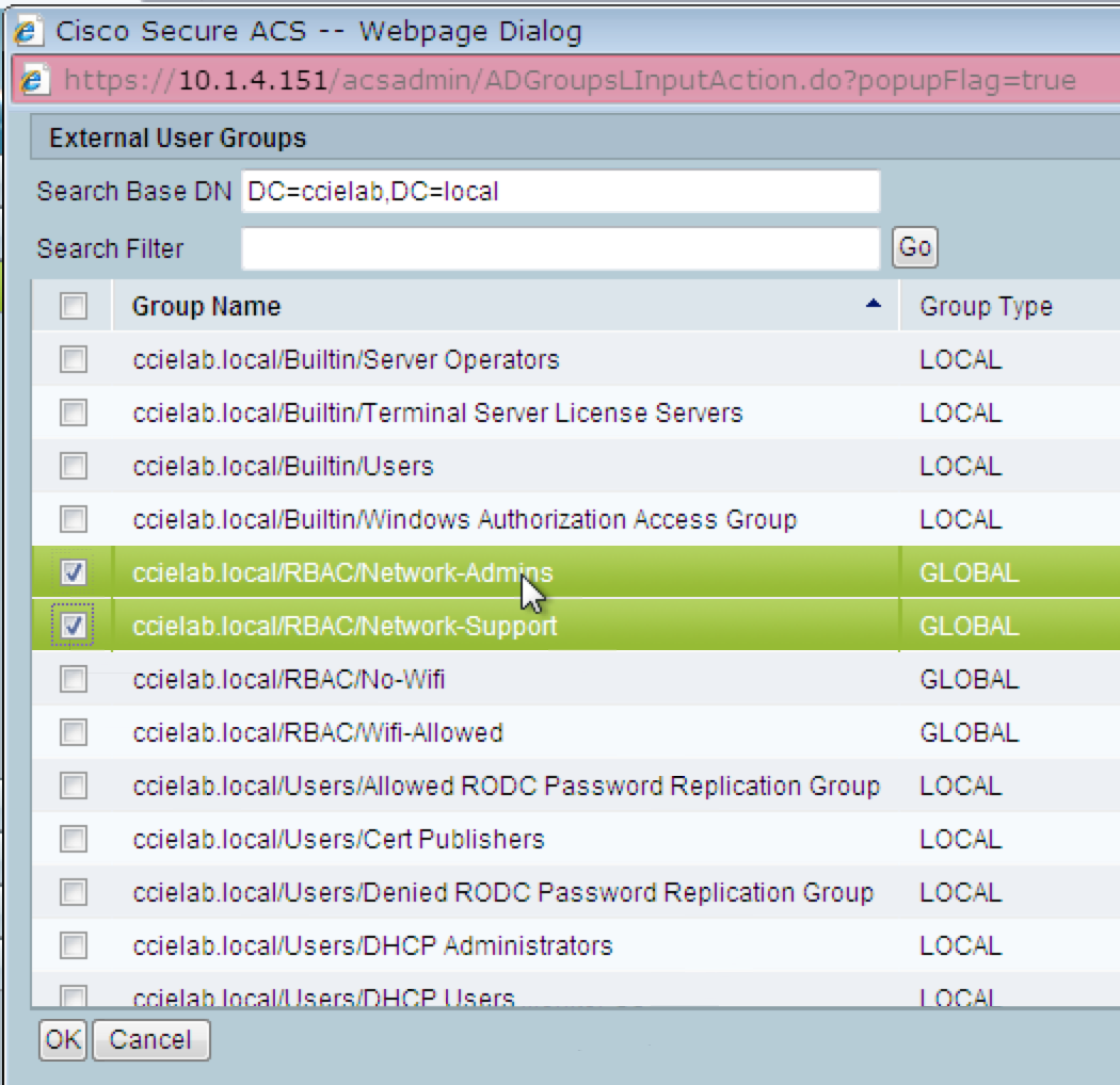 CCIE Security Lab ACS vs ISE, and ACS initial setup