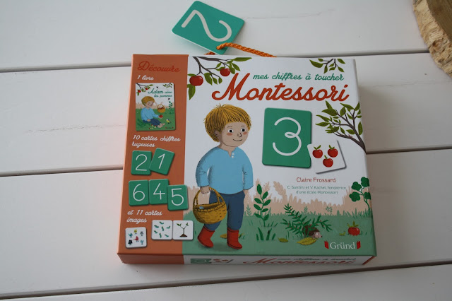 Coffret mes chiffres à toucher Montessori