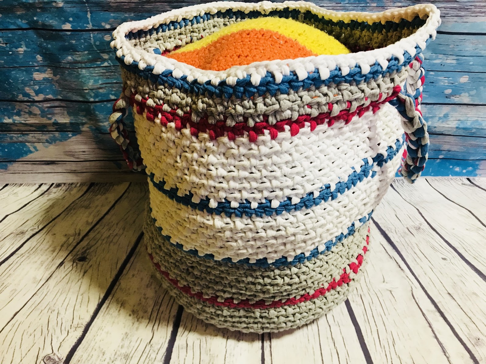 PinkOlay Crochet Laundry Hamper Laundry hamper, Hamper, Pattern