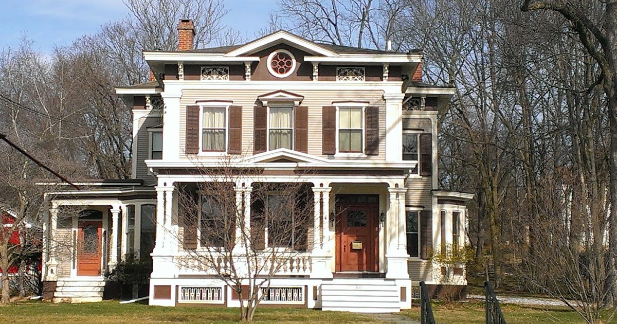 The Picturesque Style Italianate Architecture The Eli Bosenbury House
