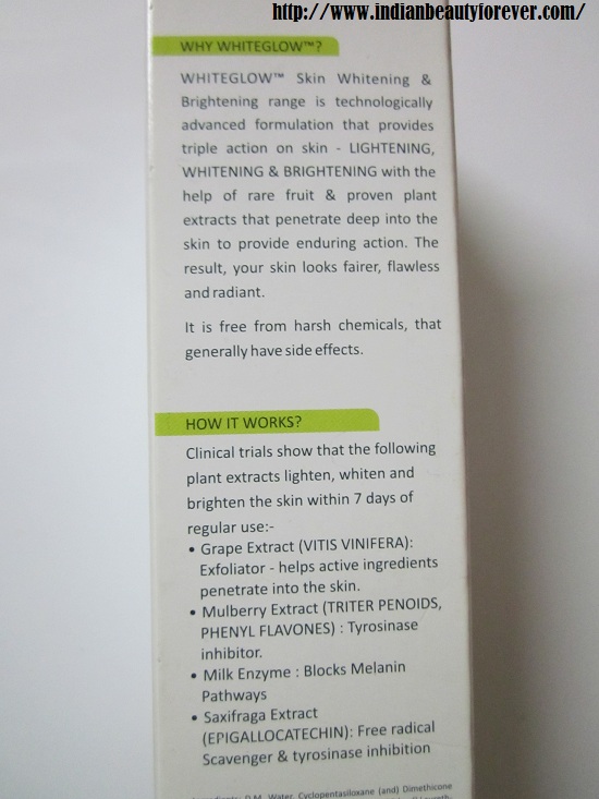 Lotus Herbals Micro-Emulsion Whiteglow
