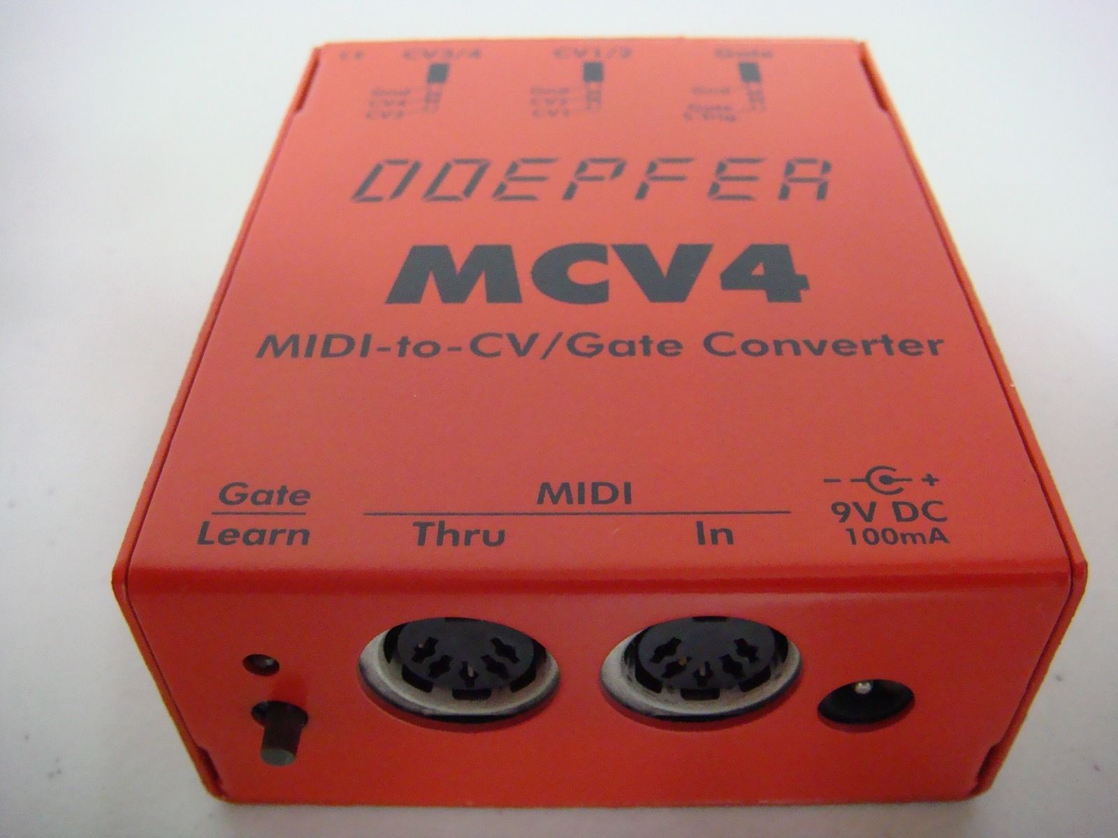 MATRIXSYNTH Red Doepfer MCV4 Midi to CV/Gate Interface