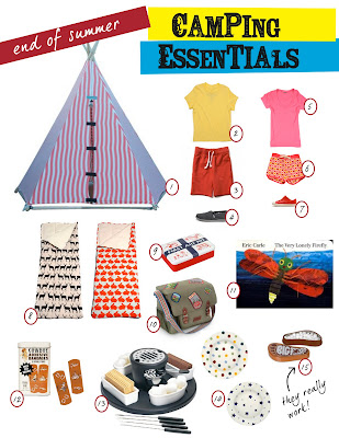 Nursery Notations: Camping Essentials - by Sheridan French