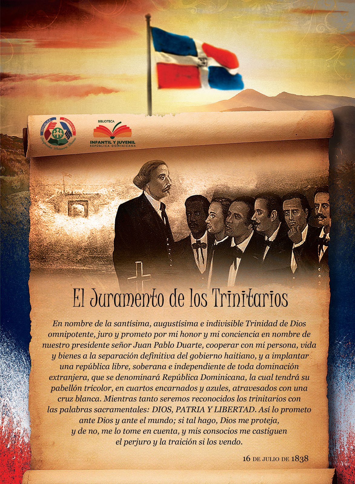 Lo que no se me ha perdido Juramento Trinitario, el más hermoso