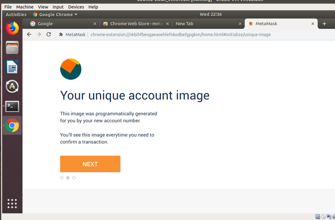 MELIORATE METAMASK extension in ChromeInstallation