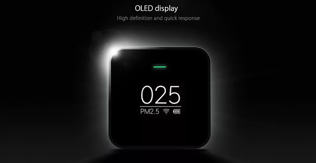 OLED Display-Energy efficient-Xiaomi Air Quality Checker OLED Display-Energy efficient-Xiaomi Air Quality Checker