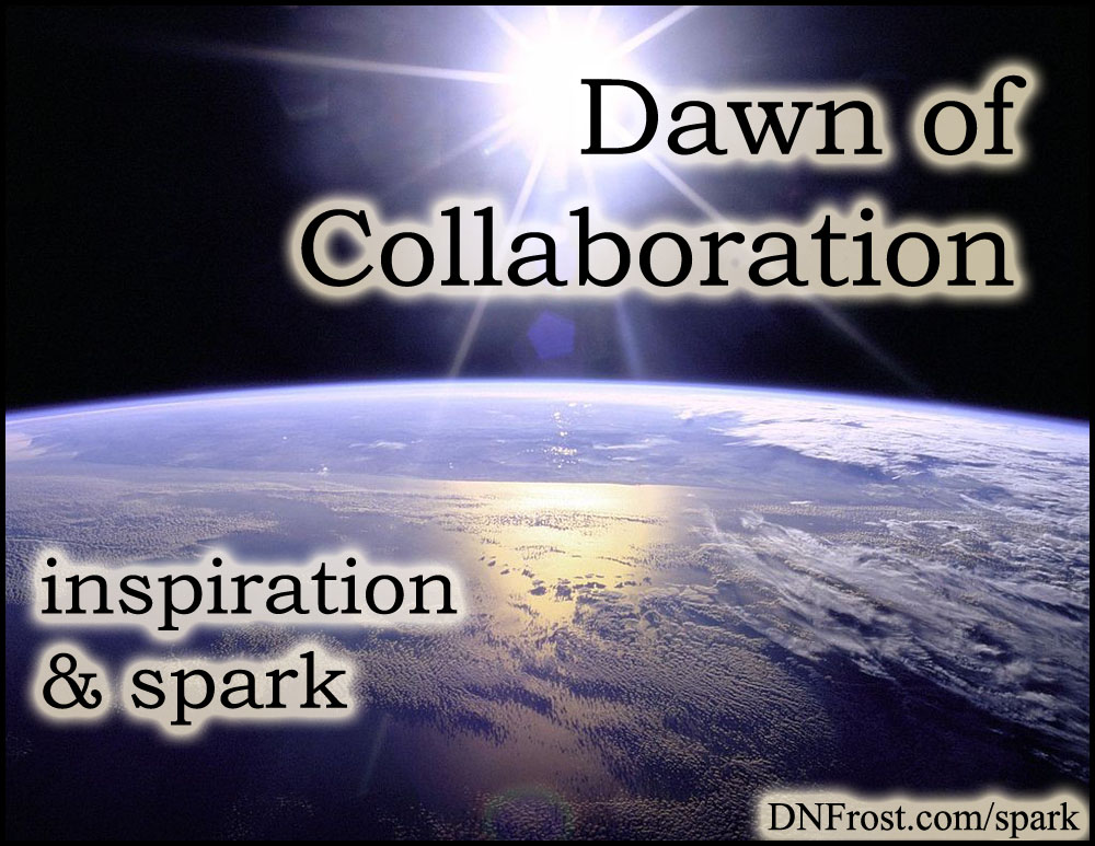 Dawn of Collaboration: how gaming changed my life http://www.dnfrost.com/2016/01/dawn-of-collaboration-inspiration-spark.html #TotKW Inspiration and spark by D.N.Frost @DNFrost13 Part 2 of a series.