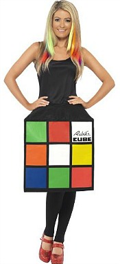 Rubiks Cube 3D dress for women