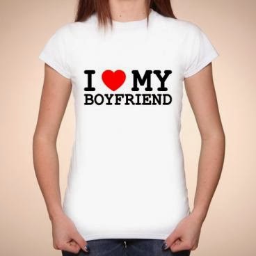 koszulka I love my boyfriend 