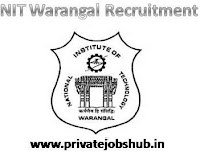 NIT Warangal Recruitment NIT Warangal Recruitment