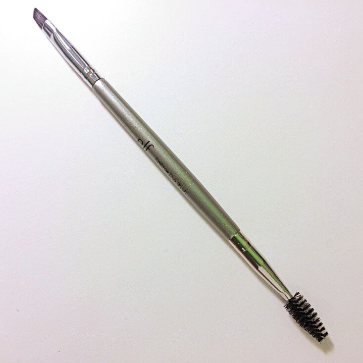 e.l.f. Silver Brush Collection eyebrow duo brush e.l.f. Silver Brush Collection eyebrow duo brush