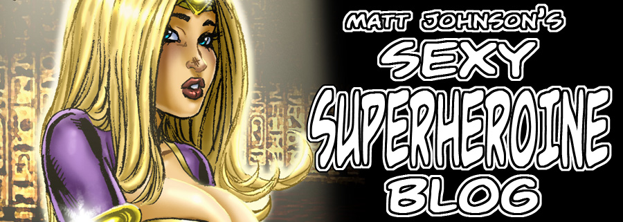 Sexy Superheroine XXX Comic Art by Matt Johnson