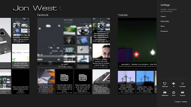 APPS: The Adventures of making a showcase app for Windows 8 UI ~ jon.west.0