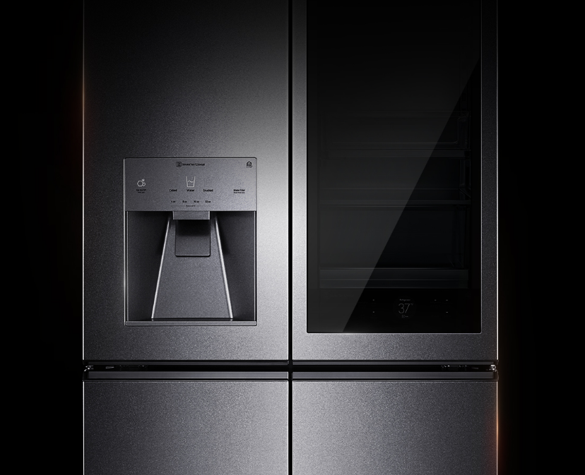 LG Signature - Smart refrigerator connected with webOS and Amazon Alexa