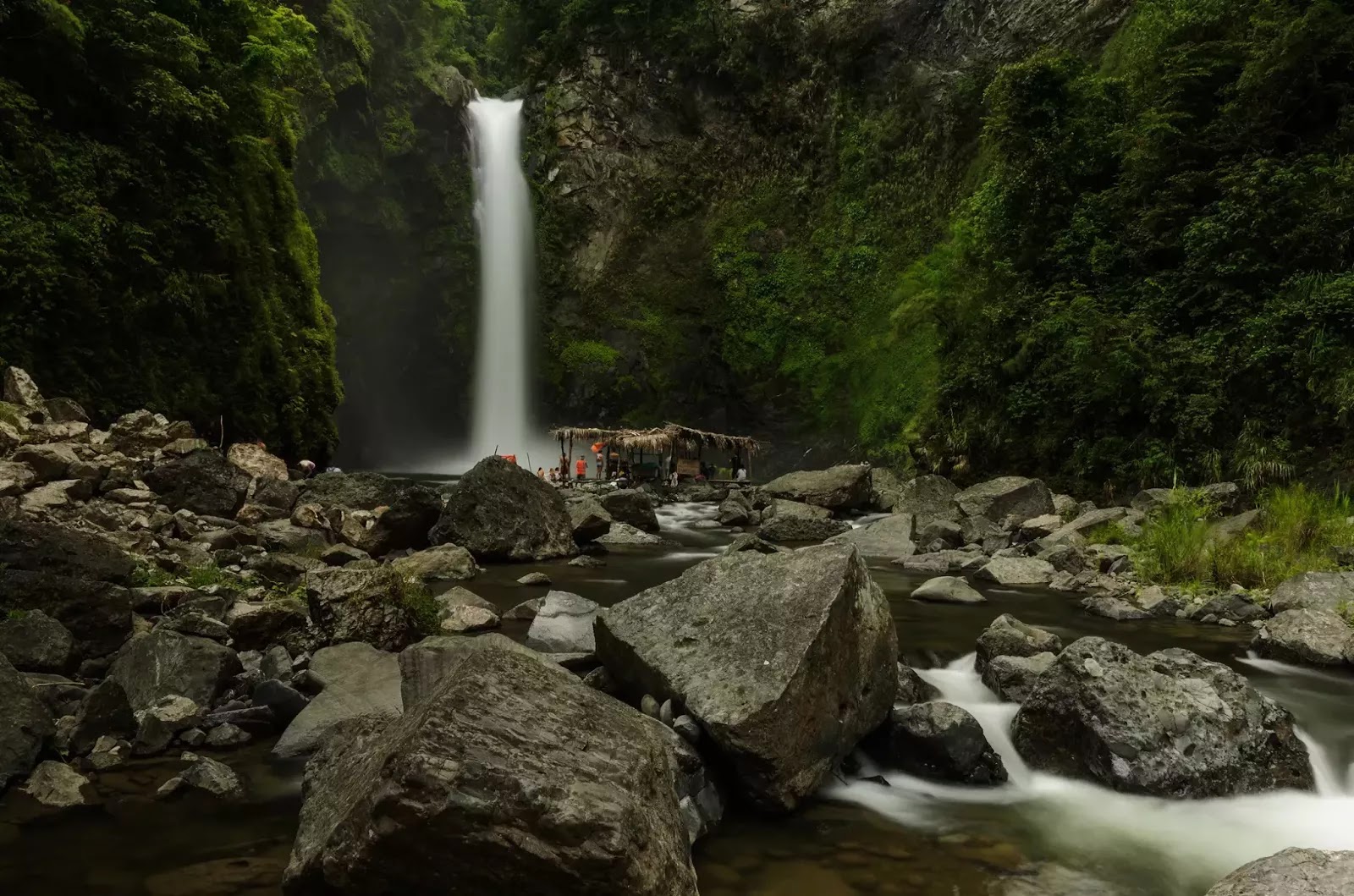 Tapiy-ya Falls at the back of Batad Rice Terraces Ifugao Cordillera Administrative Region Philippines 