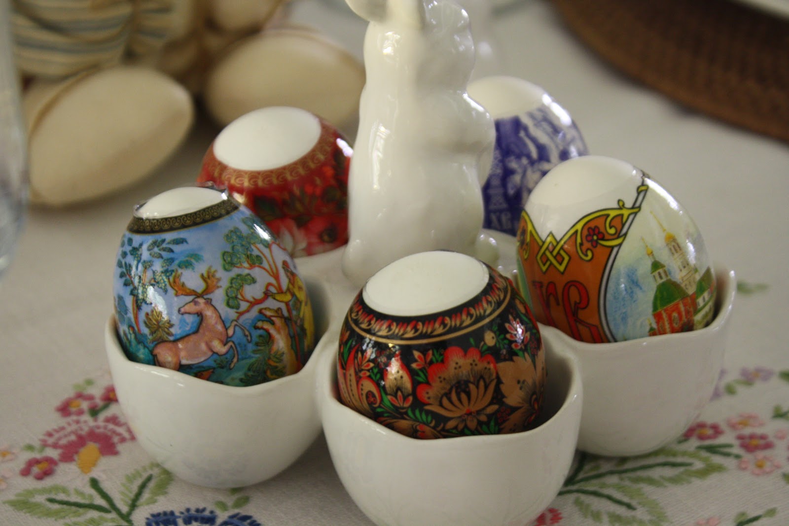 Life with the Mozas Russian Easter Eggs