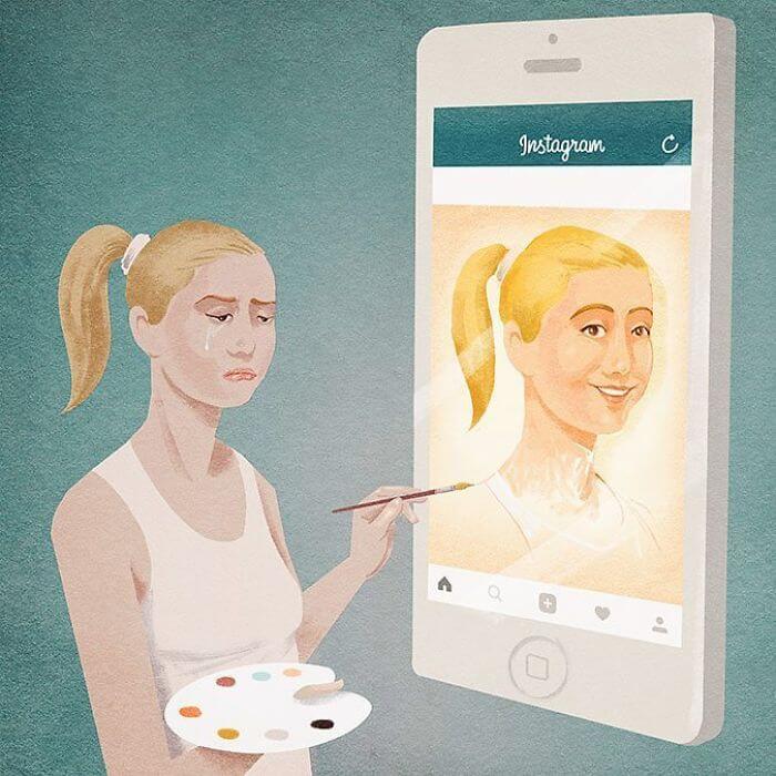 20 Powerful Illustrations Depict The Harsh Truth About Modern Society 20 Powerful Illustrations Depict The Harsh Truth About Modern Society