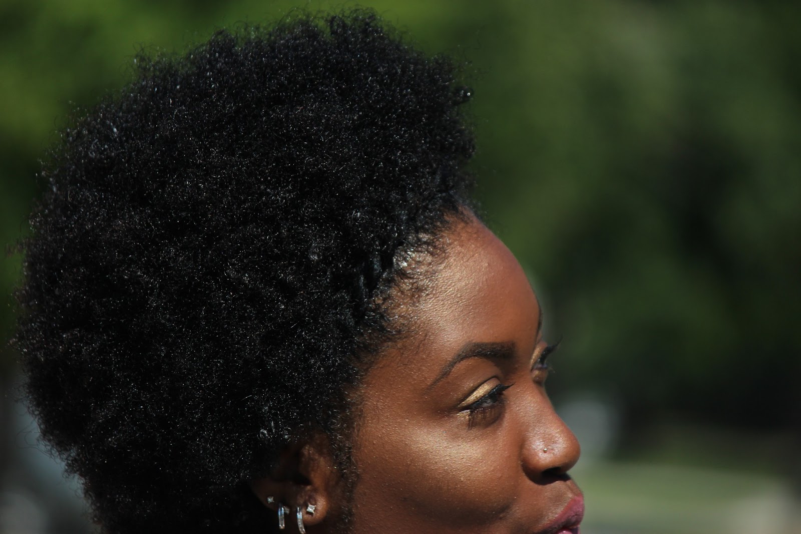 Cute Easter Hairstyle For Natural Curly Hair Boho Braided Headband 