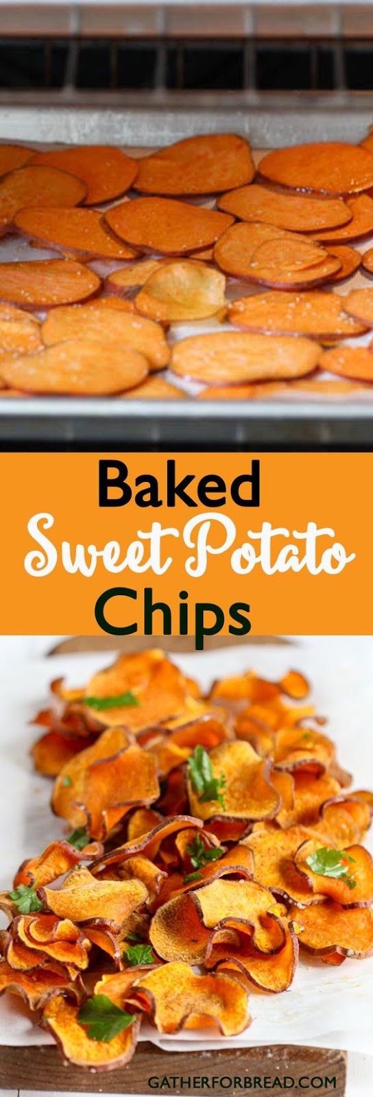 Baked Sweet Potato Chips