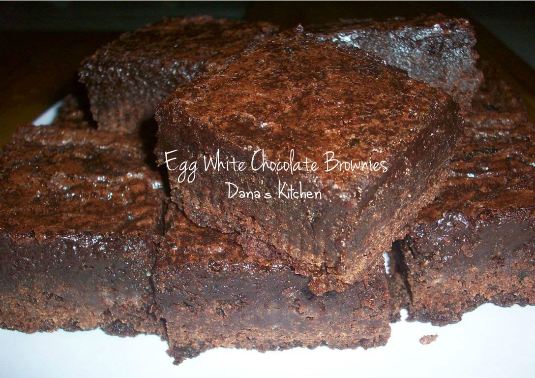 Dana's Kitchen Egg White Chocolate Brownies