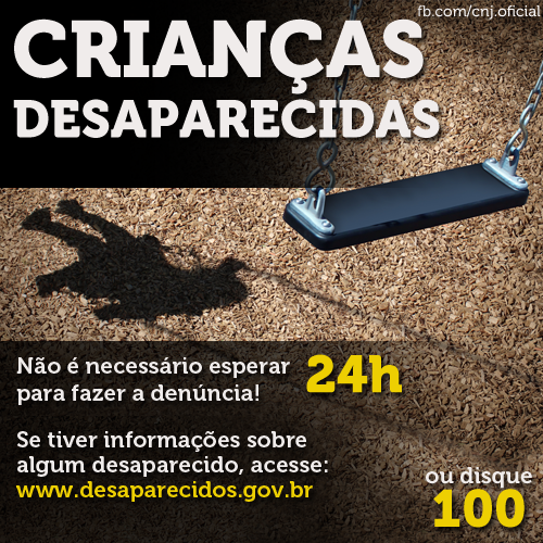 CRIANÇAS DESAPARECIDAS