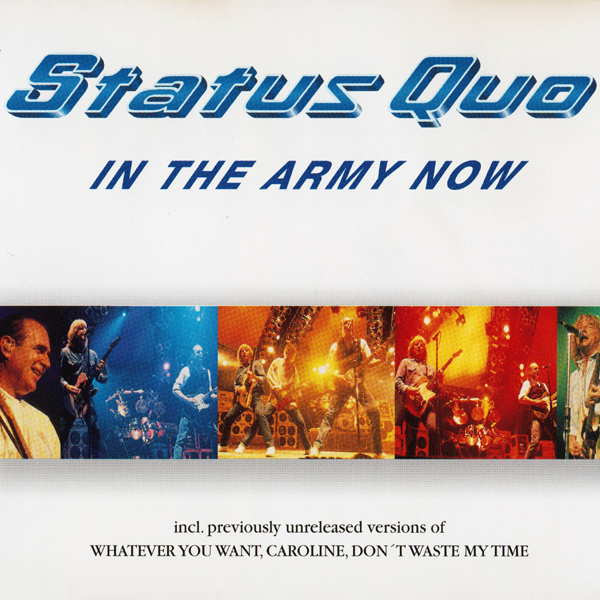 Ноты статус кво. Status quo - you're in the army now. In the army now. Status quo in the army now обложка. Status quo (1986).