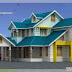 Duplex house elevation - 4000 Sq. Ft