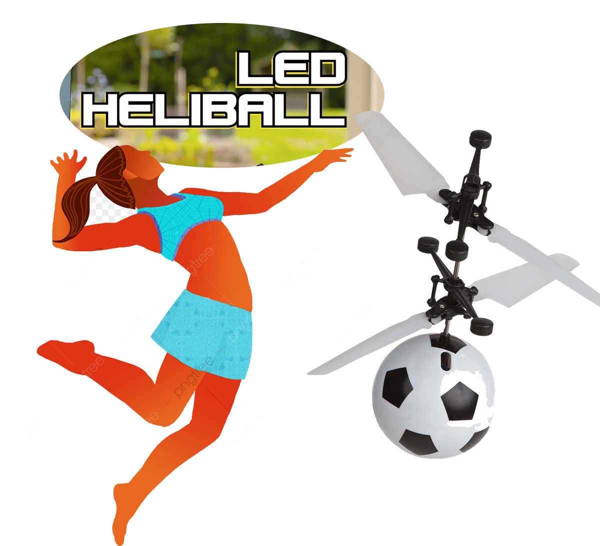 LED Heliball