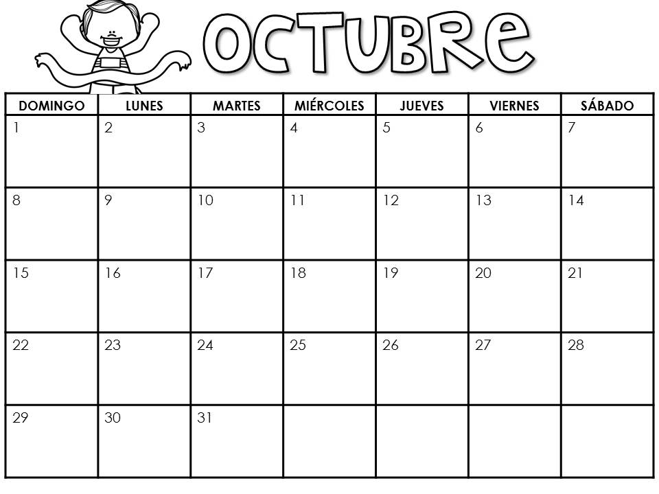 Calendario Octubre - De los tales