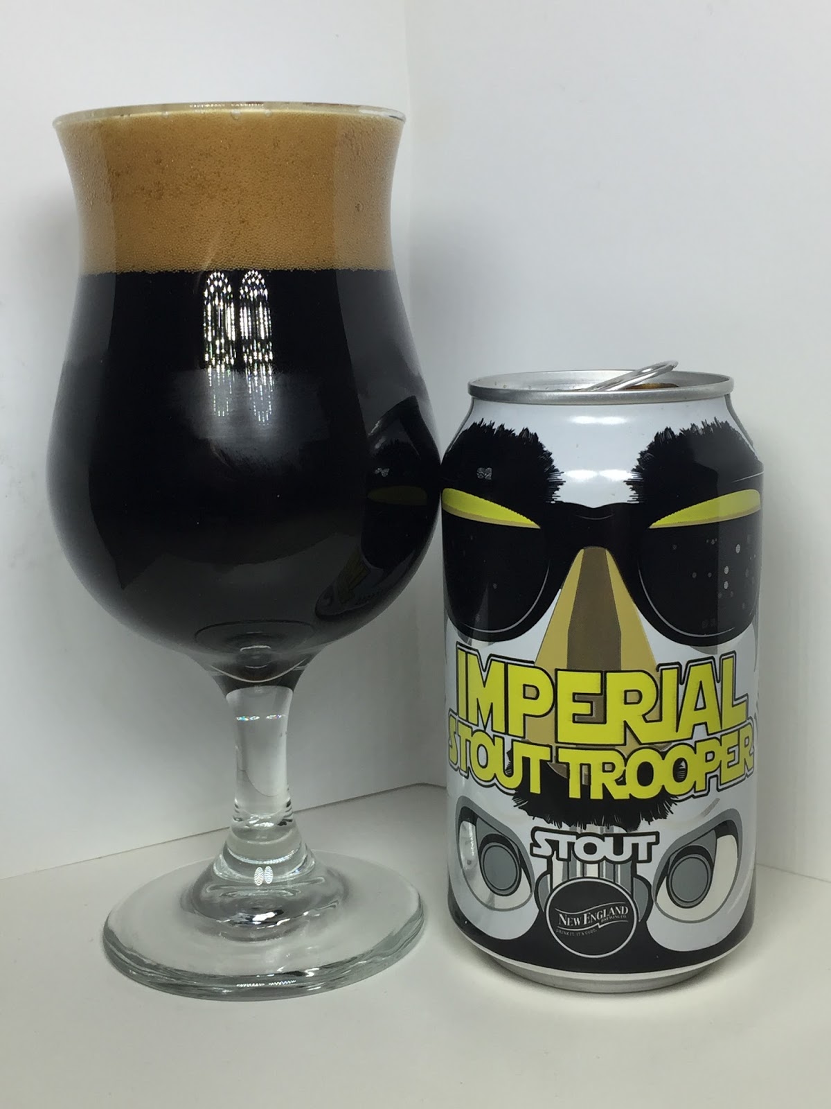 Threw Red Butter's Beer Reviews New England Brewing Imperial Stout Trooper