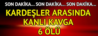 orduda Arazi kavgası kanlı bitti 6 ölü