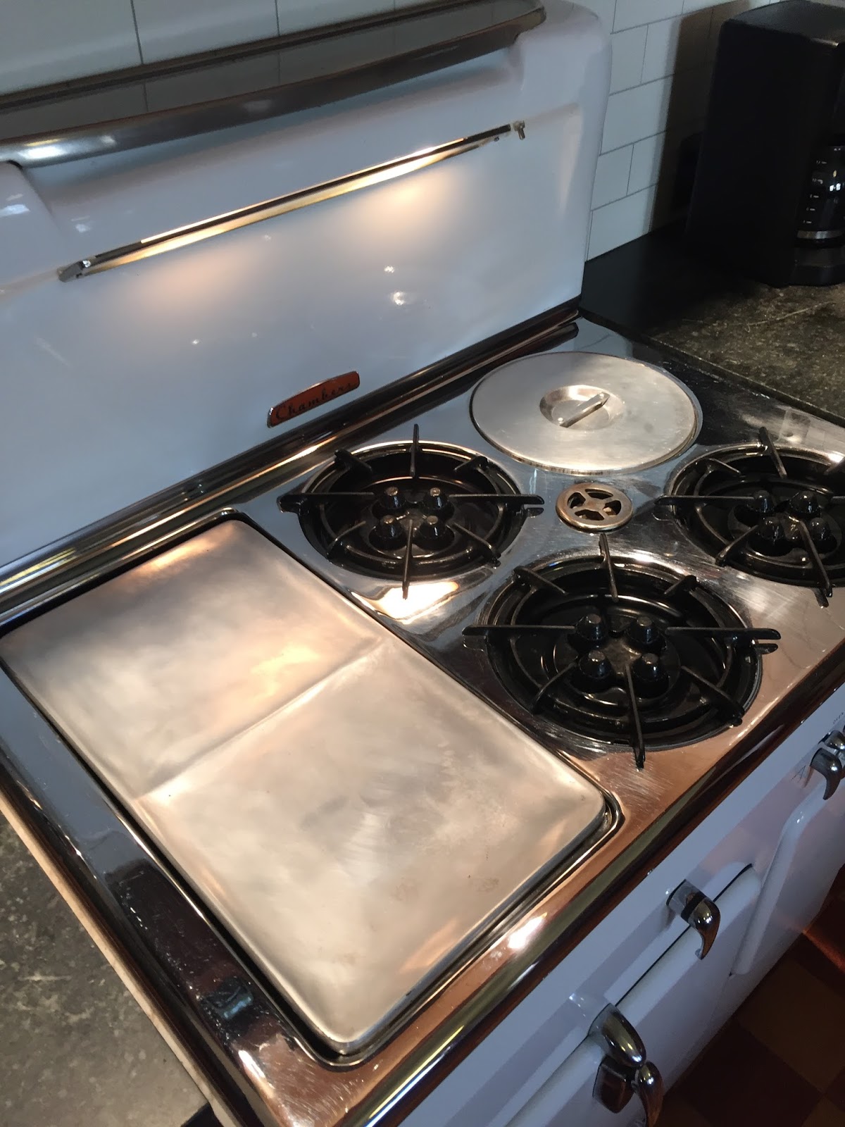 CHAMBERS VINTAGE STOVES CHICAGO CARE AND FEEDING OF YOUR GRIDDLE