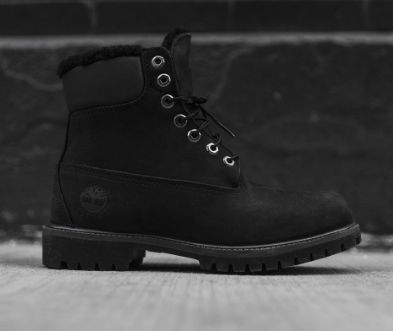 black timberland construction boots