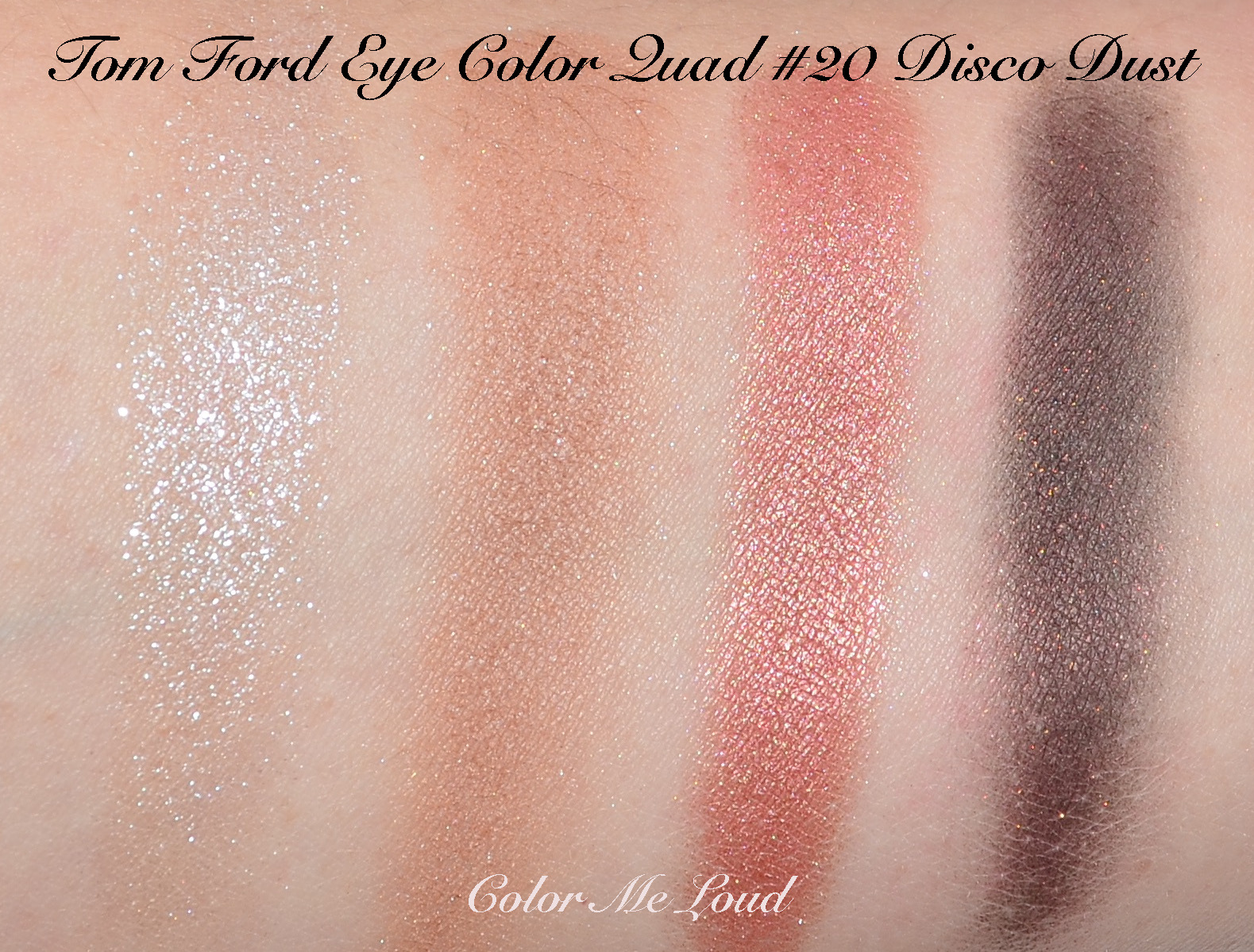 Tom Ford Eye Color Quad #20 Dust, Review, Comparison & FOTD | Color Me Loud