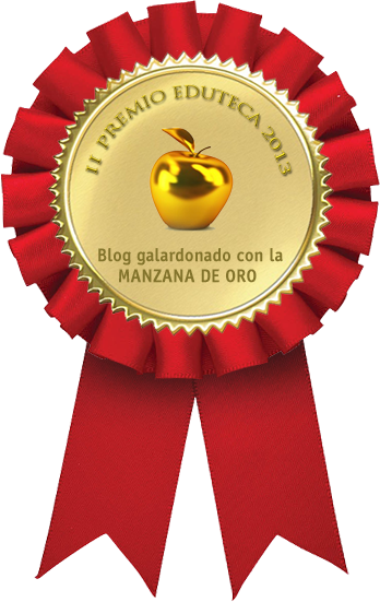 Ganamos la MANZANA DE ORO en los II Premios Eduteca 2013