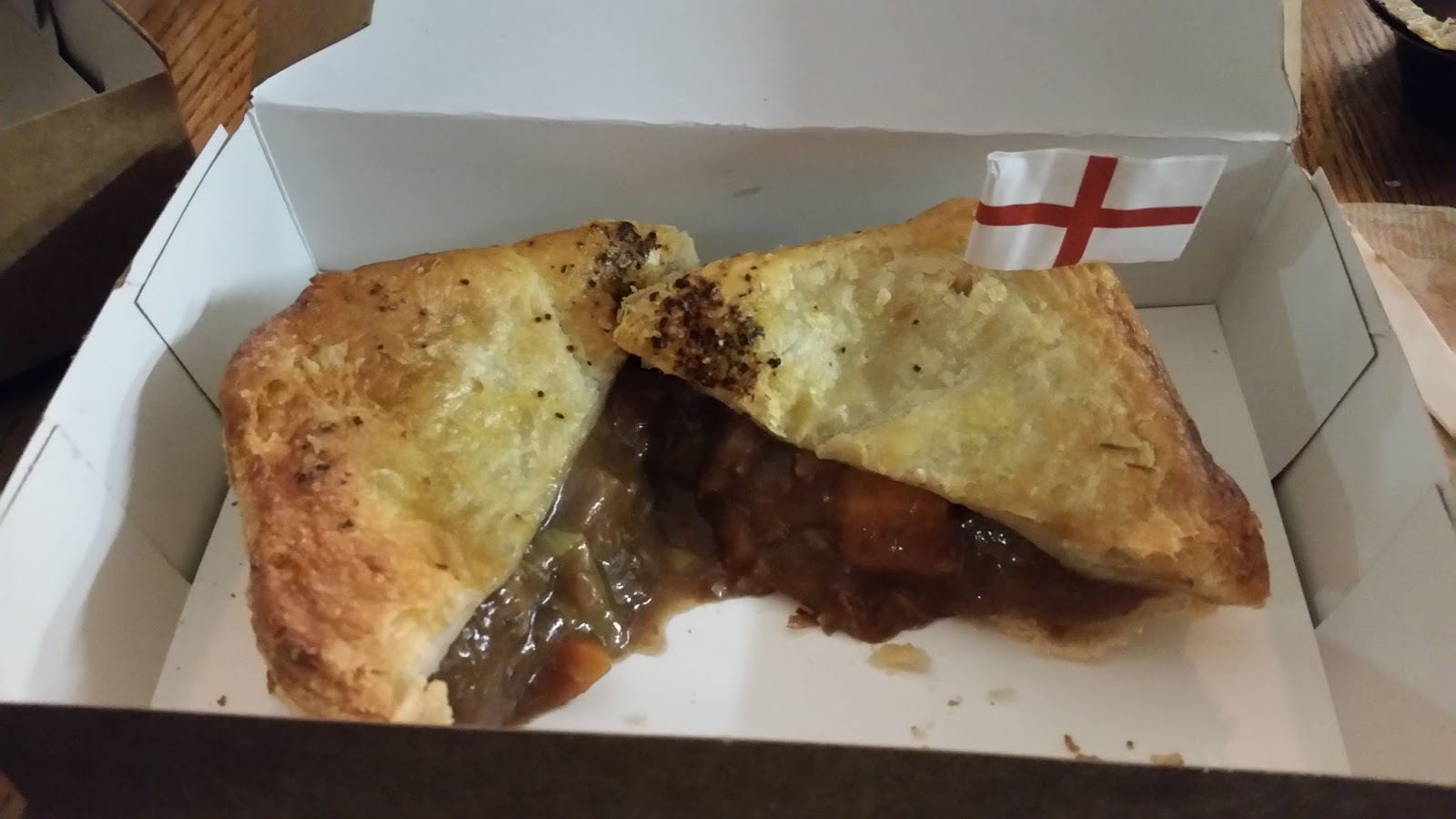 Pierate Pie Reviews Square Pie try something different with Rugby