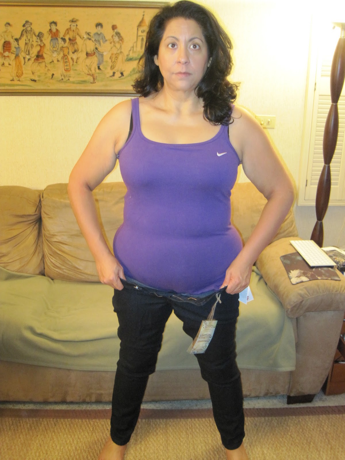 Happy Weight After The Skinny Jeans in October at 179.6; The Skinny