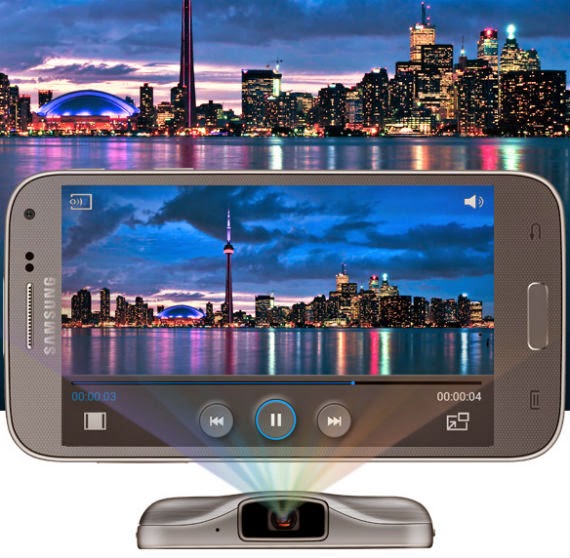 Samsung Galaxy Beam 2, εμφανίζεται με μεταλλική κατασκευή και βίντεοπροβολέα