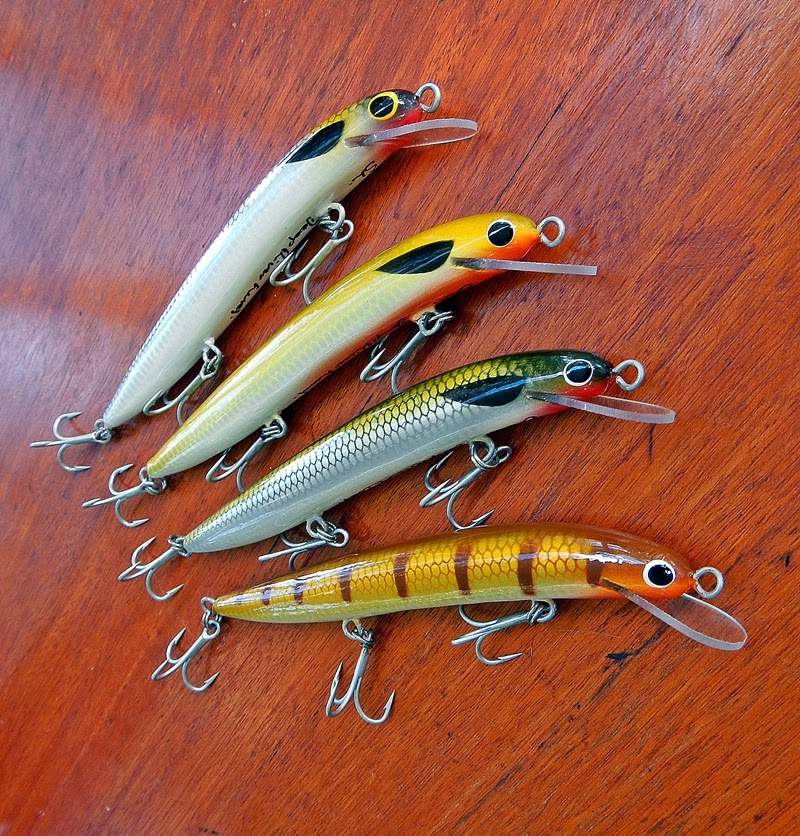 Deep River Lures Lures for Barramundi , and some for Murray Cod