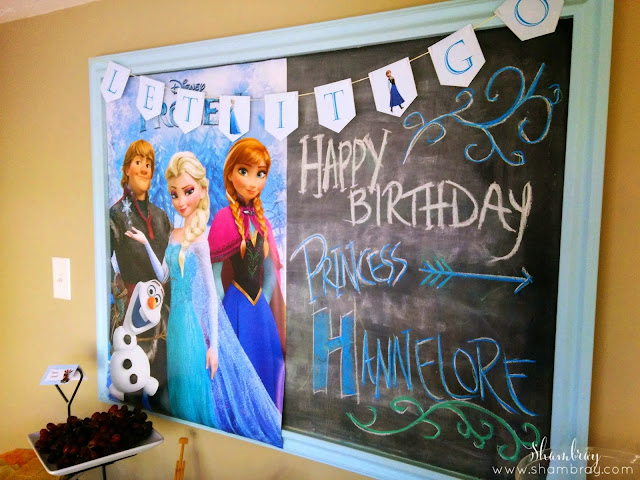 Anna, Elsa, Olaf, Christoph, decorations, let it go, banner