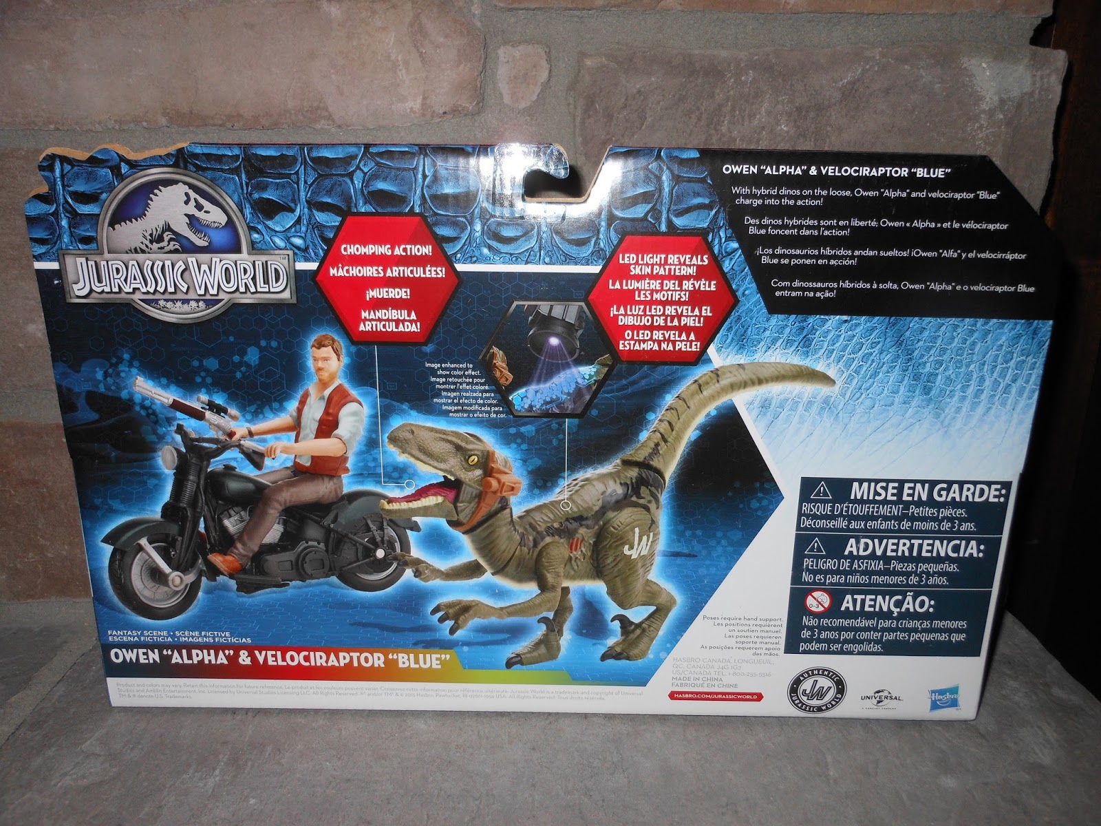 owen alpha and velociraptor blue