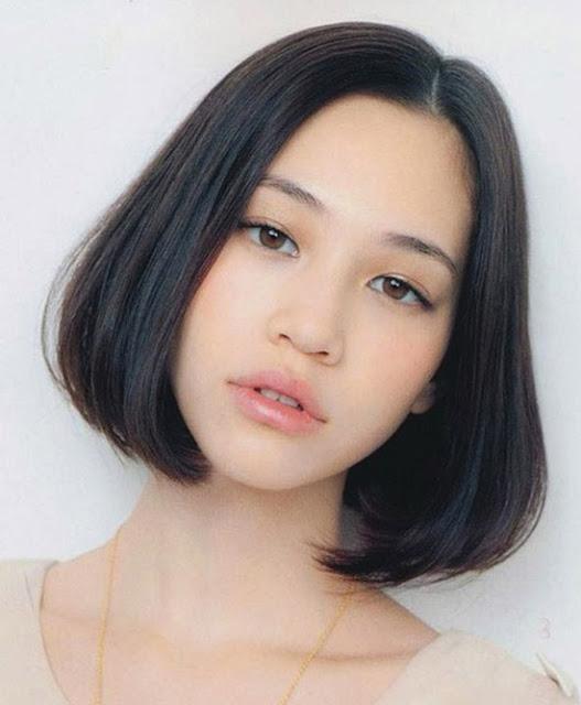 Tóc duỗi cúp tự nhiên mang đến sự dịu dàng cac kieu toc ngan duoi cup phong dep nhat 2019